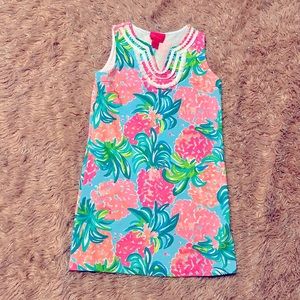 Girls Lilly Pulitzer Pink Pineapple Dress